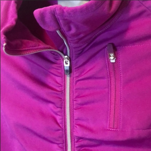 Athleta Alacrity Half-zip Running Jacket Purple S - Picture 10 of 12
